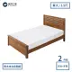 【A FACTORY 傢俱工場】經典質感 全實木房間2件組 床台+床墊(單大3.5尺)