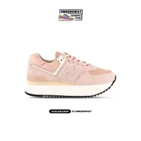 在飛比找蝦皮購物優惠-紐巴倫 New Balance 574 Plus 粉色女款原