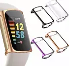 For Fitbit Charge 5 Full Protective TPU Screen Protector Watch Case Cover