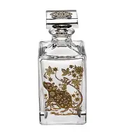VISTA ALEGRE - Golden Mouse - Whisky Decanter - Handmade Crystal