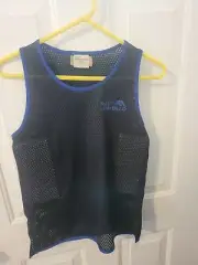 Hockey Extra Back And Rib Protection Blue Armadillo. Junior large.