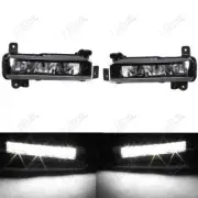 Front LED DRL Fog Light For BMW G20 G21 320i 2019-2022 F45 F46 216i M Sport- (for: BMW)
