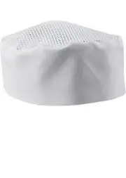 US MILITARY CHEF'S FOOD HANDLER'S CAP HAT HEADBAND SIZE MEDIUM (7 1/8) WHITE NEW