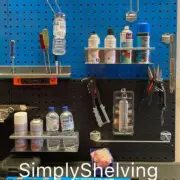 Tools Holder Tool Storage Metal Pegboard Wall Organizer Workshop $20 Brand new!