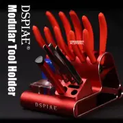 DSPIAE Aluminum Alloy Modular Tool Holder Rack Storage Shelf Craft Hobby Tool