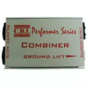 4 Pack CBI Combiner 2 Female XLR in to 1 Male XLR Out - Ground Lift Switch