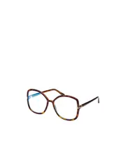 Tom Ford Eyewear Oversized Frame Glasses 56 White