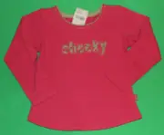 3 3t NWT Pumpkin Patch SHOPPING HEAVEN Dark Pink Green Cheeky SHIRT Top Girls
