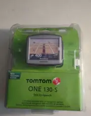 TomTom One 130S Text-to-speech GPS Navigation System Touchscreen New Sealed.
