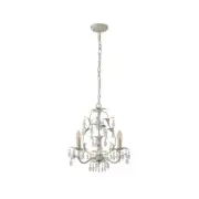 Annalee Modern Classic 3/5 Lights Hanging Lamp Chandelier Ivory Brushed Gold Sma