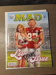 MAD MAGAZINE #36 Love Stinks Issue! Taylor Swift & Travis Kelce 2ND PRINT nm