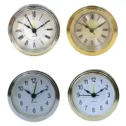 Elegant Clock Insert 3Inch Arabic or Roman Numerals Snooze Clock Replacement