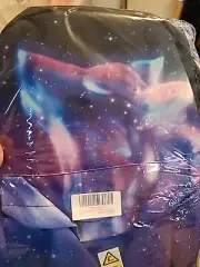Nighttime Aurora Borealis Style Wolf Backpack New In Package