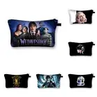 Wednesday Addams Waterproof Cosmetic Makeup Bag | Pencil Pouch | School Supplies