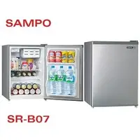 在飛比找AUTOBUY購物中心優惠-SAMPO 聲寶 71L二級能效單門小冰箱 SR-B07