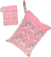 SAFIGLE Infant Diapers Pouch Waterproof Diaper Pouch Wet Dry Bag Portable Baby Nappy Organizer
