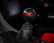 MUGEN CARBON 6SP shift gear knob HONDA CIVIC EP3 FN2 FK2 S2000 TYPE R JAZZ CR-V (for: Honda)