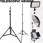 Light Adjustable Stand Durable Tripod For Studio Softbox Flash Video Light 2m