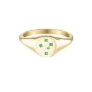 GEORGINI COMMONWEALTH COLLECTION SOUTHERN CROSS RING GOLD