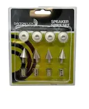 Dayton Audio DSS2-SN Satin Nickel Spike Set 4 Pcs.