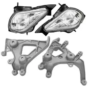 1S3-21513-00-00 1S3-21514-00 Front Fender Headlight & Brackets For Yamaha Raptor