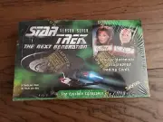 1999 SKYBOX STAR TREK THE NEXT GENERATION SEASON 7 FACTORY SEALED BOX & BINDER
