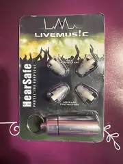 LiveMusic Concert Earplugs M