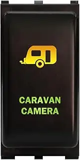 12V Push Button Switch CARAVAN CAMERA for Nissan Pathfinder R51 Navara D40 Patrol GU4-8 Y61 Y62 X-Trail T31 Dual LED AMBER GREEN ON/OFF