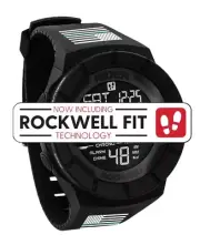 NEW MENS Rockwell COLISEUM FIT Wrist Watch GREEN LINE LIMITED BORDER PATROL USA