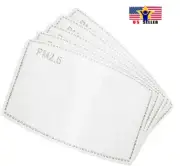 5 PCS Mask Protect Activated Carbon 5 Layers Replaceable Anti Haze Filter PM 2.5