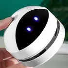 Mini Handheld Vacuum Cleaner Computer Keyboard Sweeper with Cleaning Brush
