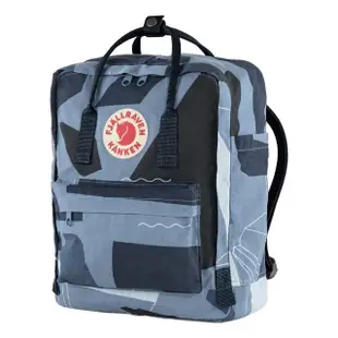 【Fjallraven】Kanken Classic Art 藝術家系列 藍色 空肯包 北極狐 小狐狸 瑞典 書包 方型 後背包 背包