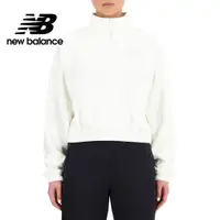 在飛比找PChome24h購物優惠-[New Balance機能保暖吸濕排汗半開襟長袖上衣_女性
