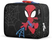 Simple Modern Marvel Spider-Man Kids Lunch Box for Toddler | Reusable Insulated Bag for Boys Meal Containers for School with Exterior and Interior Pockets | Hadley Collection | Spidey Kid