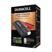 Duracell 1100 Peak Amps Bluetooth Lithium-Ion Battery Jump-Starter Car Auto +USB