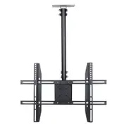Fin Ceiling Tv Bracket For 32-65" Lcd Led Plasma Tilt 15 Swivel 90 With 360 Rotate