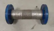 4 x 13" CS Flanged End Pump Connector Stainless Flex Hose T304 Braid 150 LB