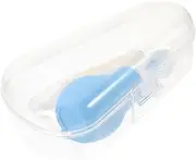 Hohopeti 1 Set Nose Cleaner Manual Silicone Sucker Tool for Congestion Relief Comfortable Suction for Easy to Operate Gentle Nose Detachable and Cleanable Design