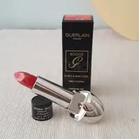 在飛比找蝦皮購物優惠-【GUERLAIN 嬌蘭】紅寶之吻高訂唇膏# N°34+彩殼