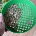 Garden Soil Sieve Handheld Soil Stone Mesh Plastic Garden Sieve Gardening Tool