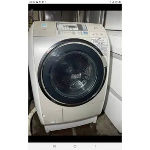 二手中古日立11公斤變頻滾筒洗脫烘洗衣機，2013年，型號SF-BD2700T，保固3個月，請詢問大戶藥師