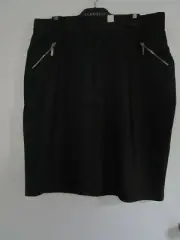 Womens Millers Pull on Ponte Mid Skirt Size L