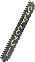 OSALADI Vertical Address Plaque Easy Install Metal Address Numbers Decorative Home Sign for Driveway Wall Office
