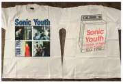 Sonnic Youth UK Tour 1996 T-Shirt, Sonnic Youth Band T-Shirt, Sonnic Youth Tour