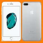 Apple iPhone 7+ Plus (32GB, Silver) - Excellent