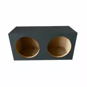 1x PRO DUAL SEAL 12" SUBWOOFER ENCLOSURE CAR AUDIO SPEAKER BOX ALL MDF