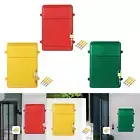 Lockable Wall Hanging Mailbox Post Box Letter Box Suggestion Case Organizer