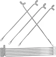 Veemoon 10Pcs Metal Beading Needle Durable Needles for Jewelry Making and Crafting for Beginners and Advanced Multipurpose Bead Work Tools