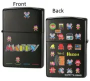 Zippo Namco Legendary Mappy Game Oil Lighter Black Trampoline From Japan New