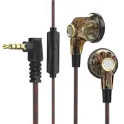 Qkz-écouteurs Wired Flat Head Mdr With Micro, Sports Headset Dynamic